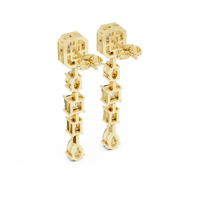 Pinnacle Drop Earrings