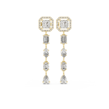 Lattice Drop Earrings