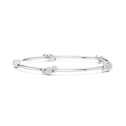 Trellis Knot Diamond Bracelet