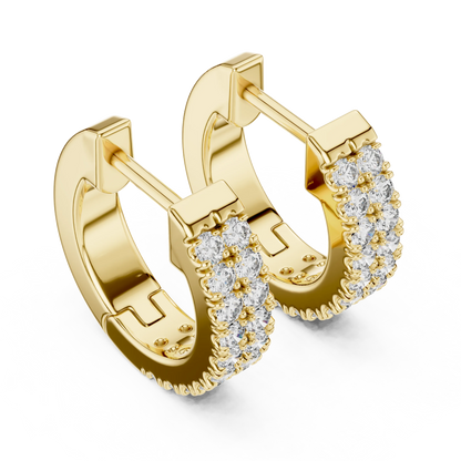 Twin-Glow Bali Earrings