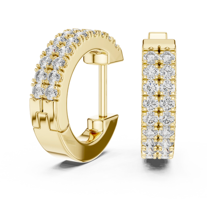Twin-Glow Bali Earrings