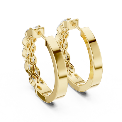 Sparkling Willow Bali Earrings