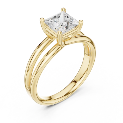 Crossing Streams Diamond Ring