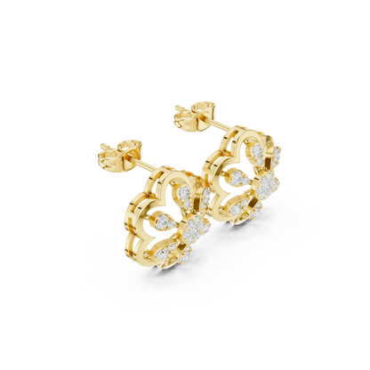 Petal Stud Earrings