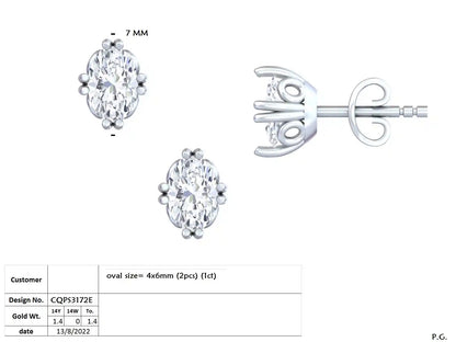 Azura Stud Earrings