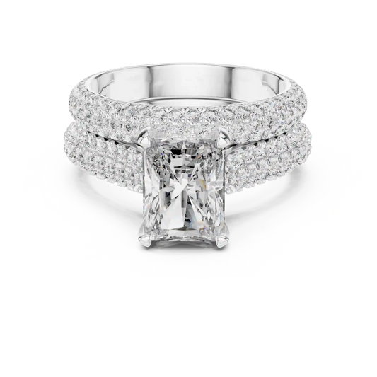 Pavé Abundance Diamond Ring