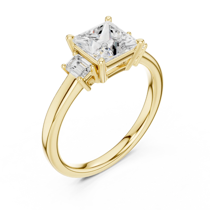 Three Sisters Diamond Ring