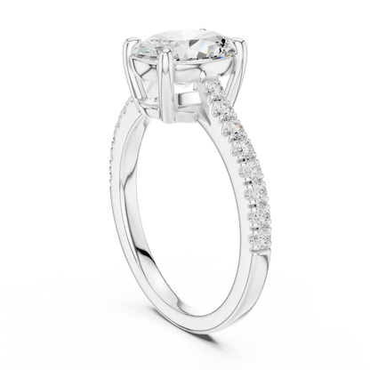 Oval Muse Diamond Ring