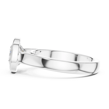 Bold Frame Diamond Ring
