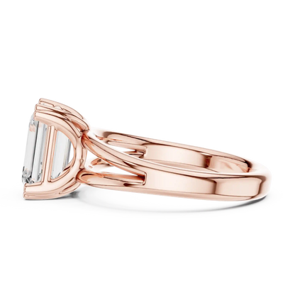 Split Stem Diamond Ring