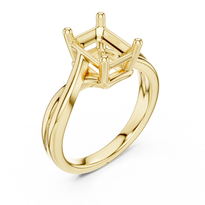 Solene Twine Diamond Ring