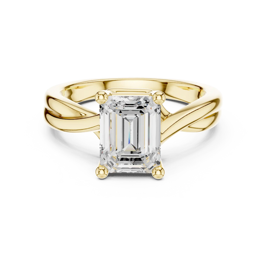 Solene Twine Diamond Ring