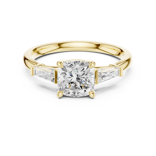 Tapered Vow Diamond Ring