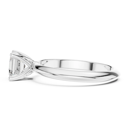 Octagon Diamond Ring