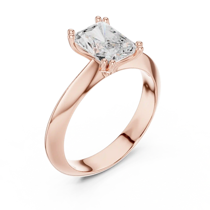 Clean Edge Diamond Ring