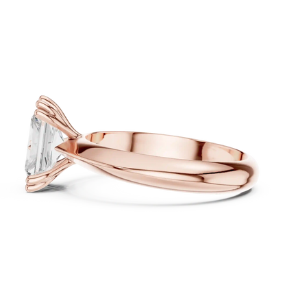 Clean Edge Diamond Ring