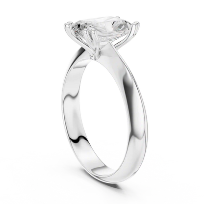 Clean Edge Diamond Ring