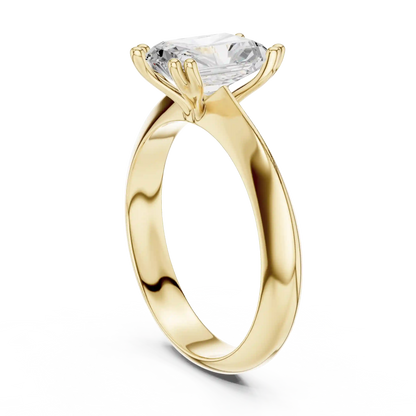 Twin Rivulet Diamond Ring
