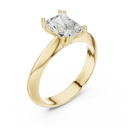 Clean Edge Diamond Ring