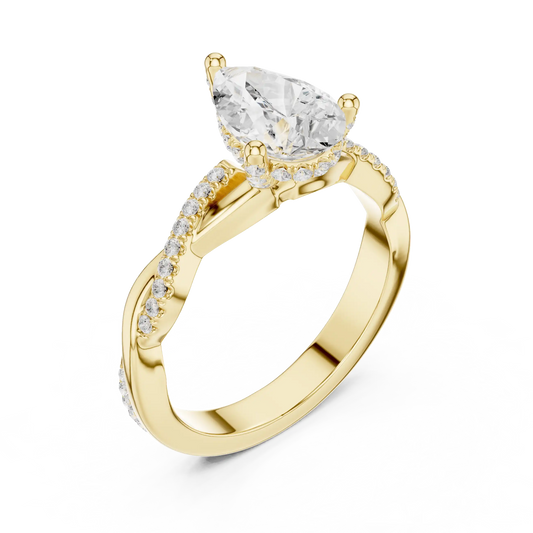 Helix Vow Diamond Ring