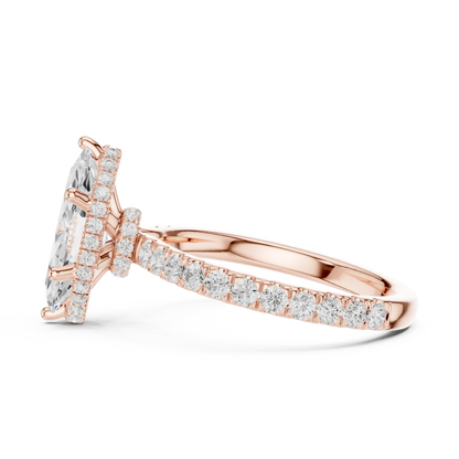 Marquise Whisper Diamond Ring