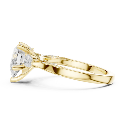Tender Trio Diamond Ring