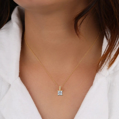 Carre Diamond Pendant