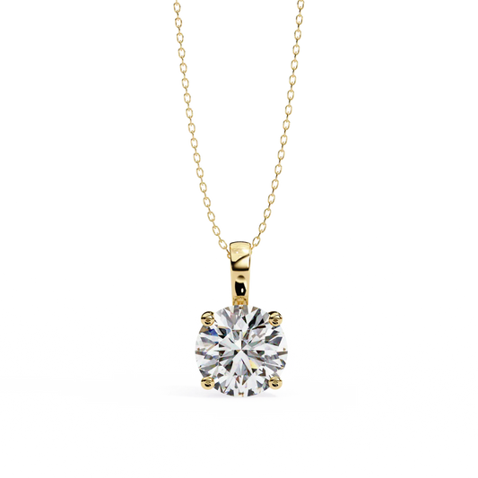 Simple Sparkle Diamond Pendant