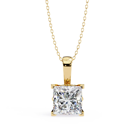 Carre Diamond Pendant
