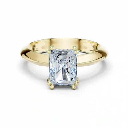 Twin Rivulet Diamond Ring