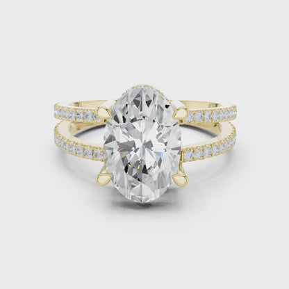 Duetrail Diamond Ring