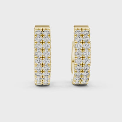 Twin-Glow Bali Earrings