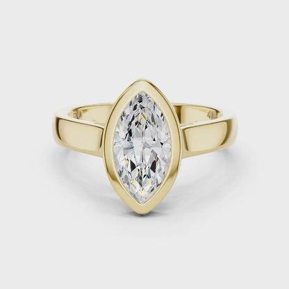 Sheer Frame Diamond Ring