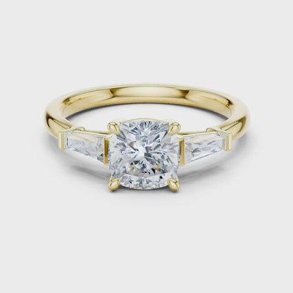 Tapered Vow Diamond Ring