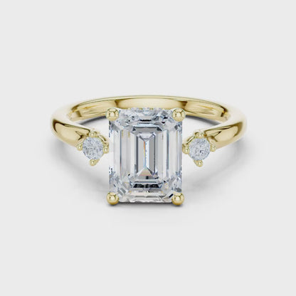 Emeralta Bypass Diamond Ring