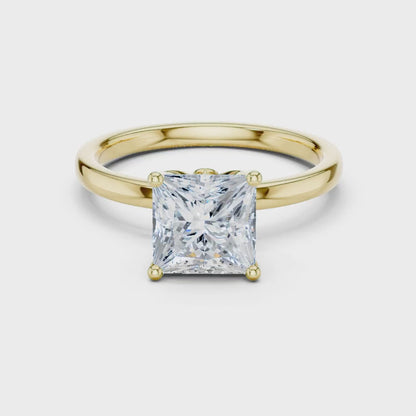 Hidden Wings Diamond Ring