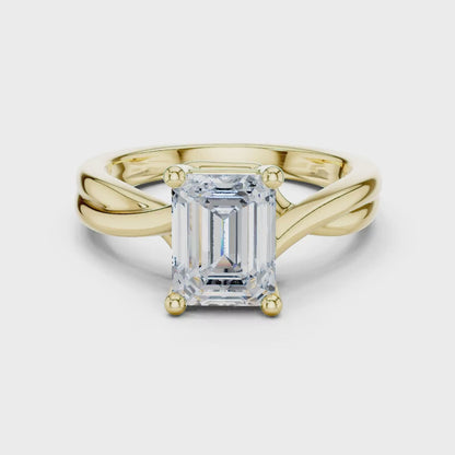 Solene Twine Diamond Ring