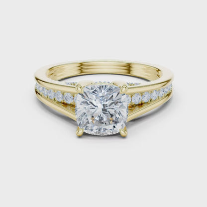 Cadenza Rise Diamond Ring